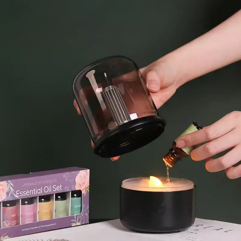 Difusor de Aroma com Luz Noturna | LumiAroma